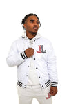 LL White  Bomber Jacket