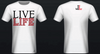 White Original Live Life Tee